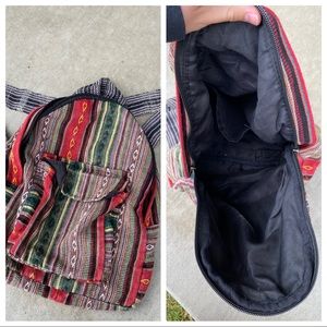Boho backpack